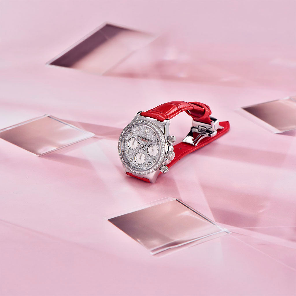 Pagani Design Daisy Red Women's Watch