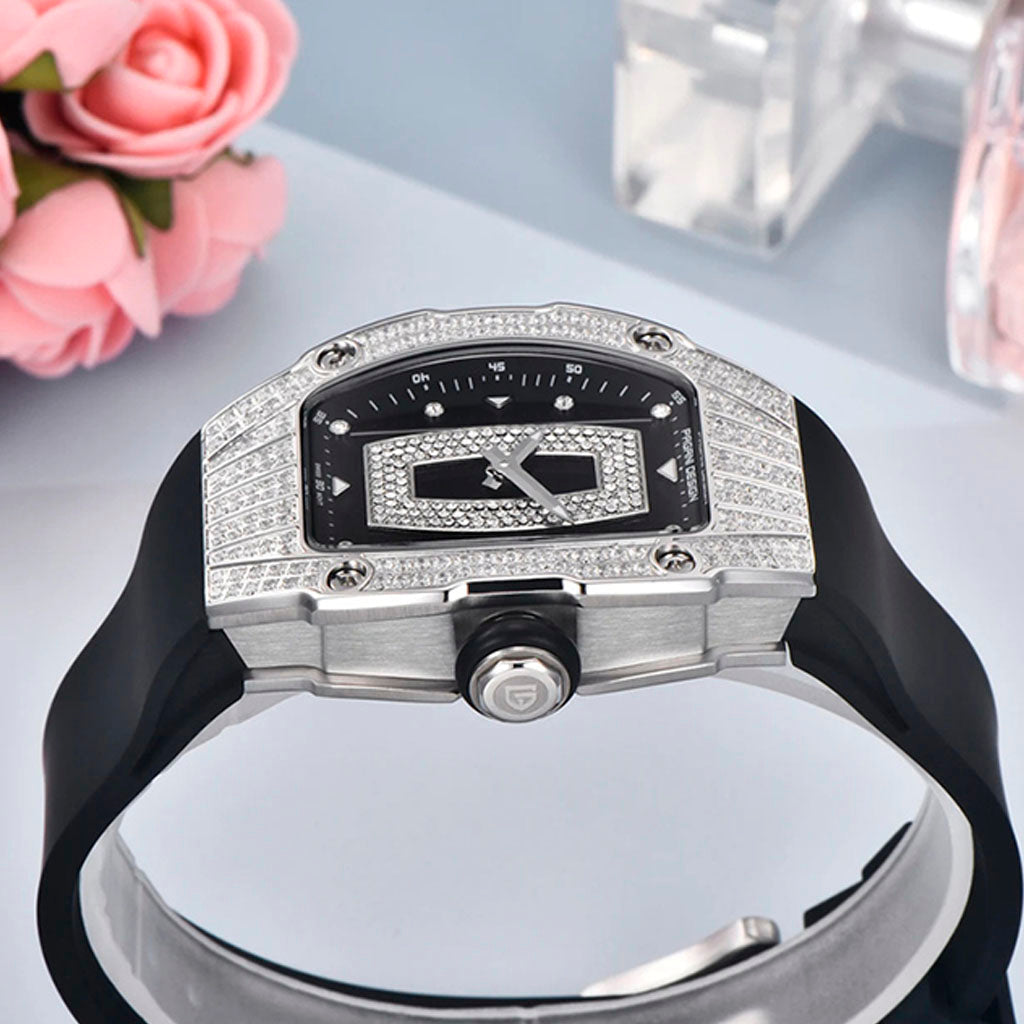 Pagani Design Marigold Black Silver Women's Watch