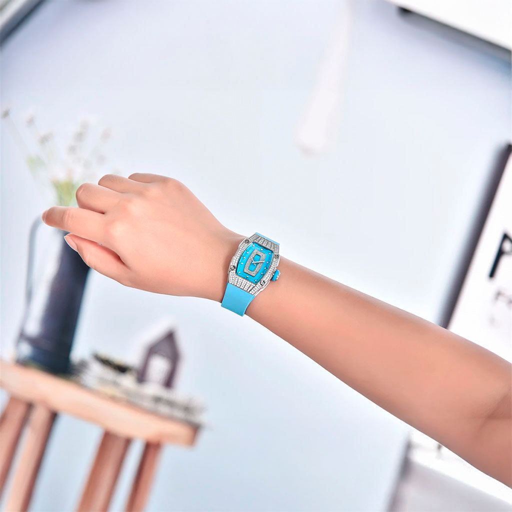Pagani Design Marigold Blue Silver Women's Watch