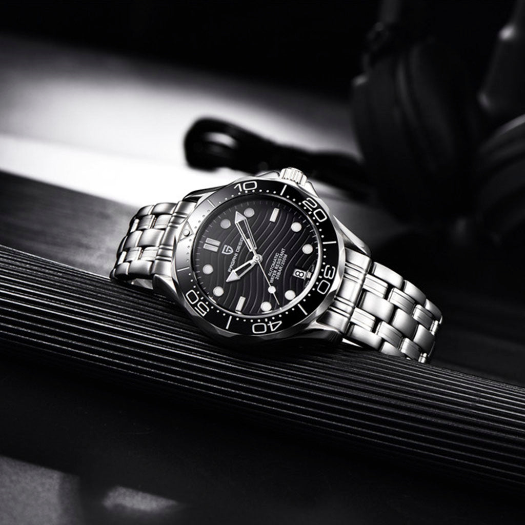 Pagani Design Veracius Black Steel Bracelet