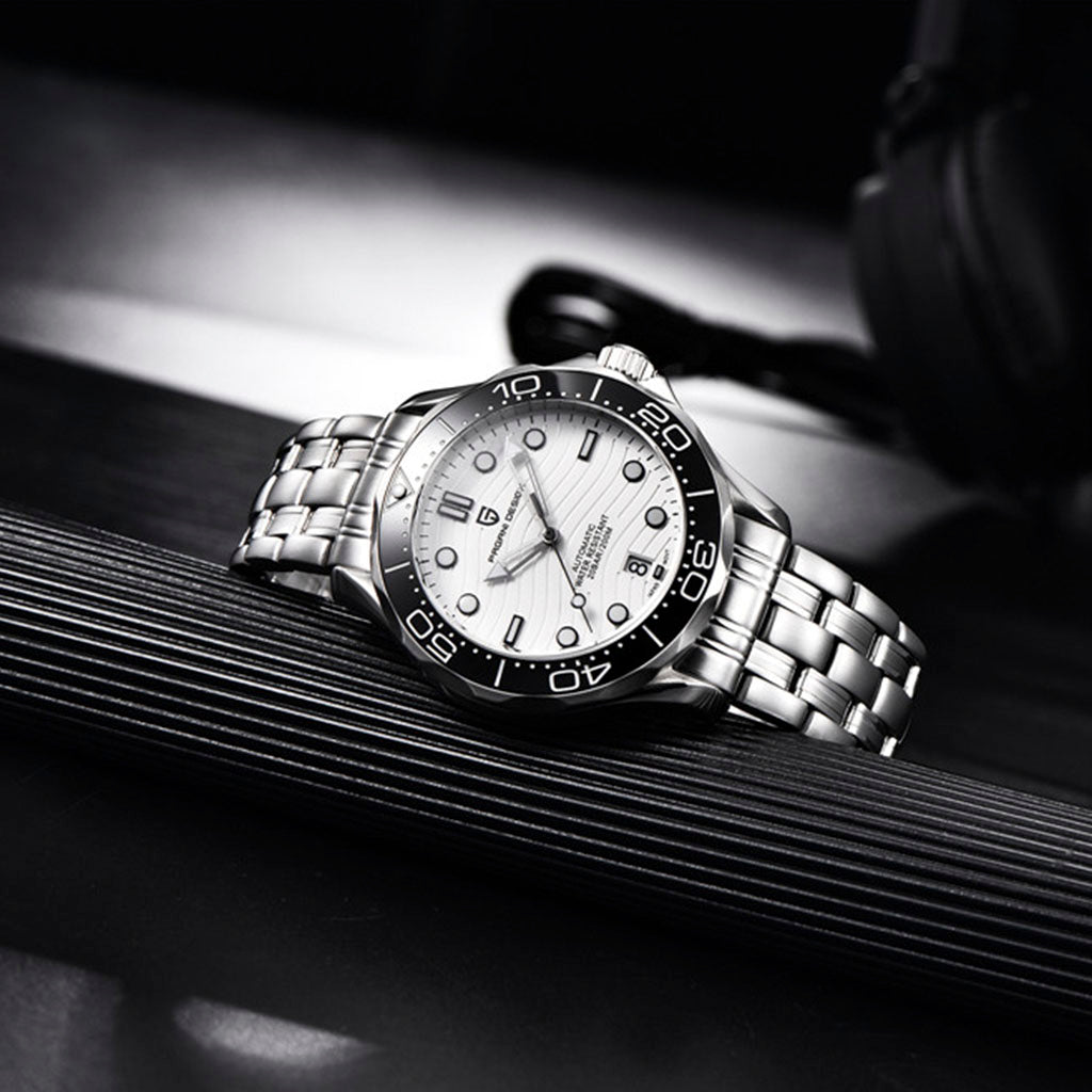 Pagani Design Veracius White Steel Bracelet