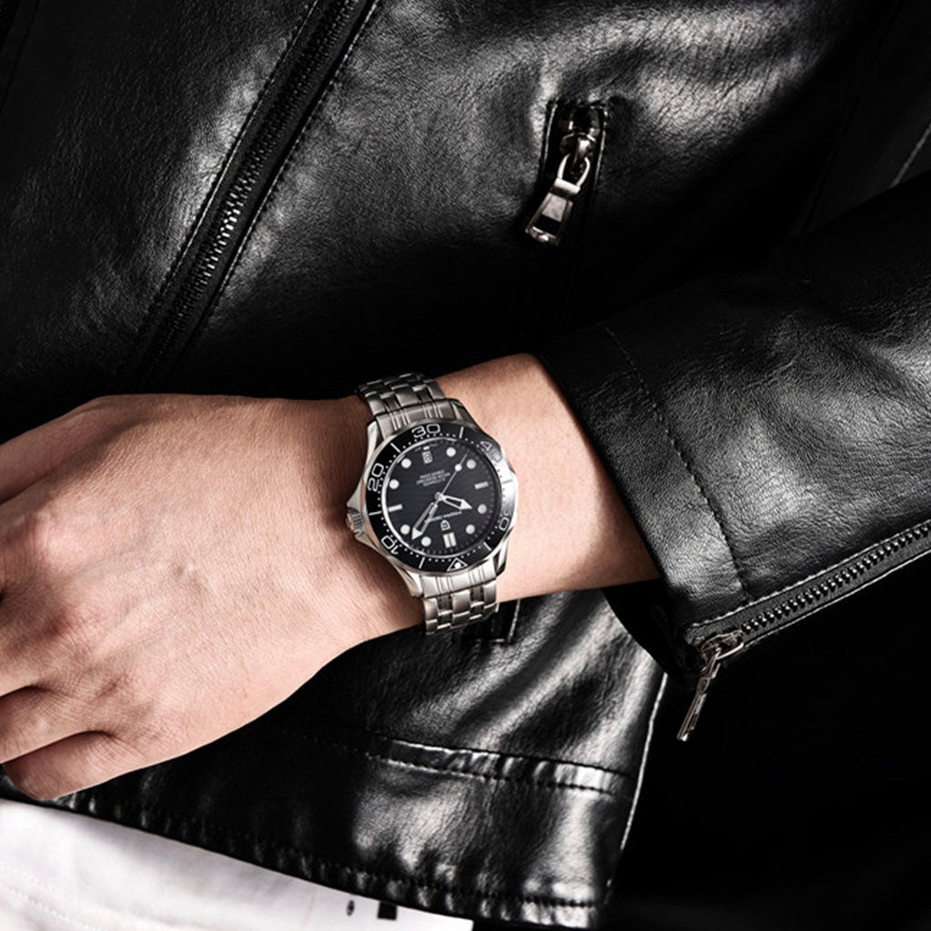 Pagani Design Veracius Black Steel Bracelet