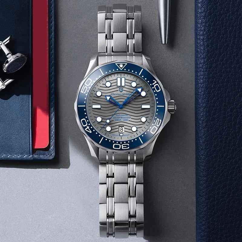 Pagani Design Veracius Blue Steel Bracelet