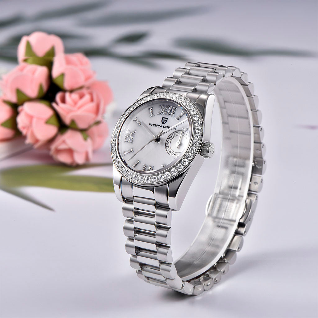 Pagani Design Lily White Women's Watch