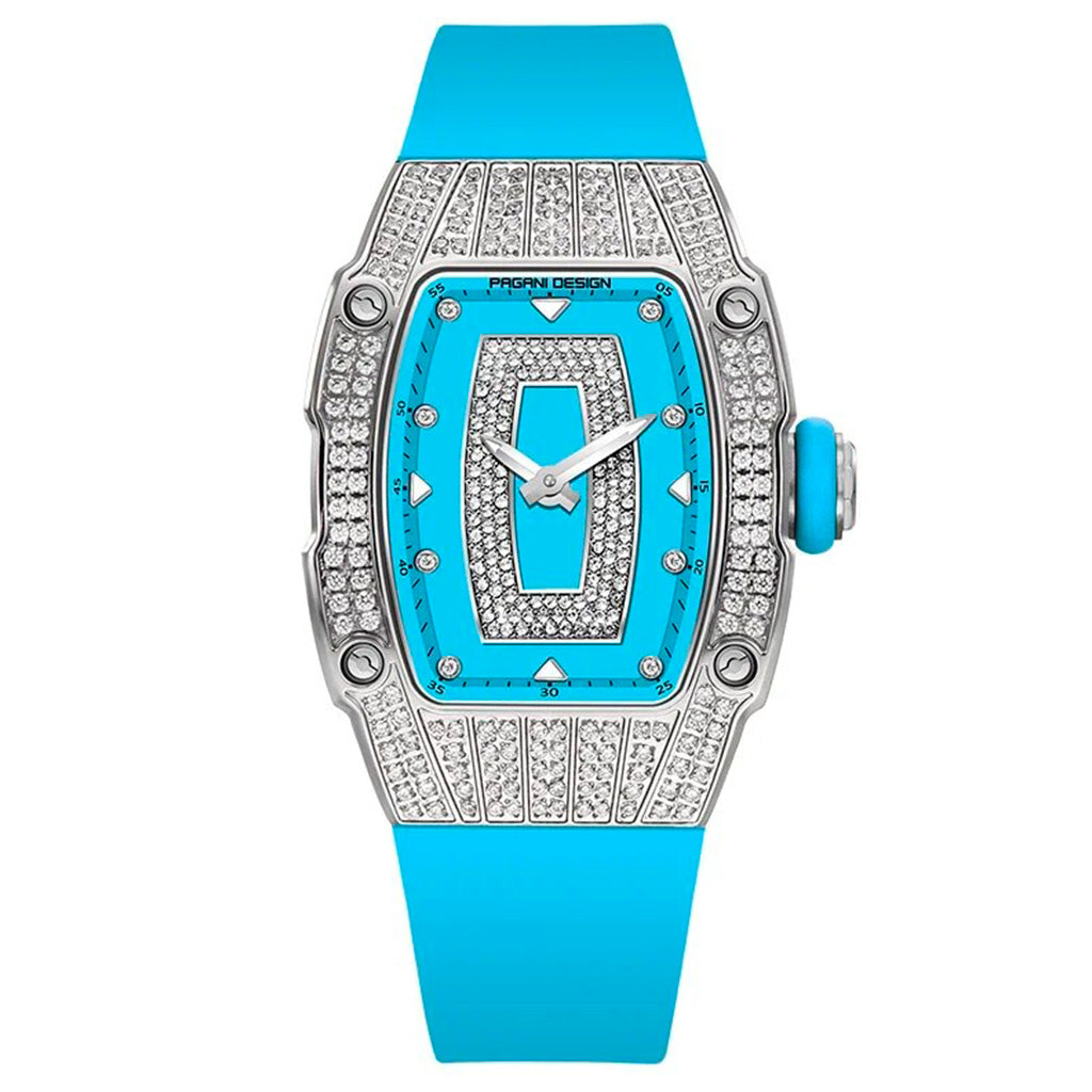 Pagani Design Marigold Blue Silver Women's Watch