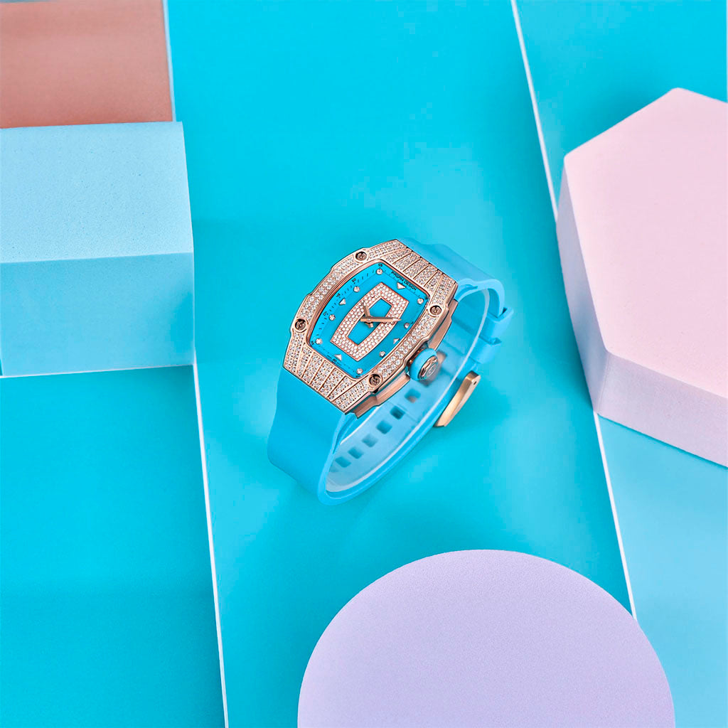 Pagani Design Marigold Blue Gold Women's Watch