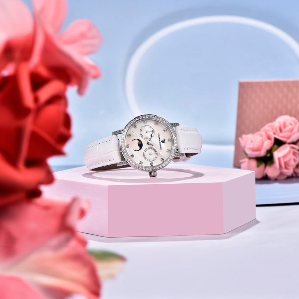 Pagani Design Orchid White Women's Watch