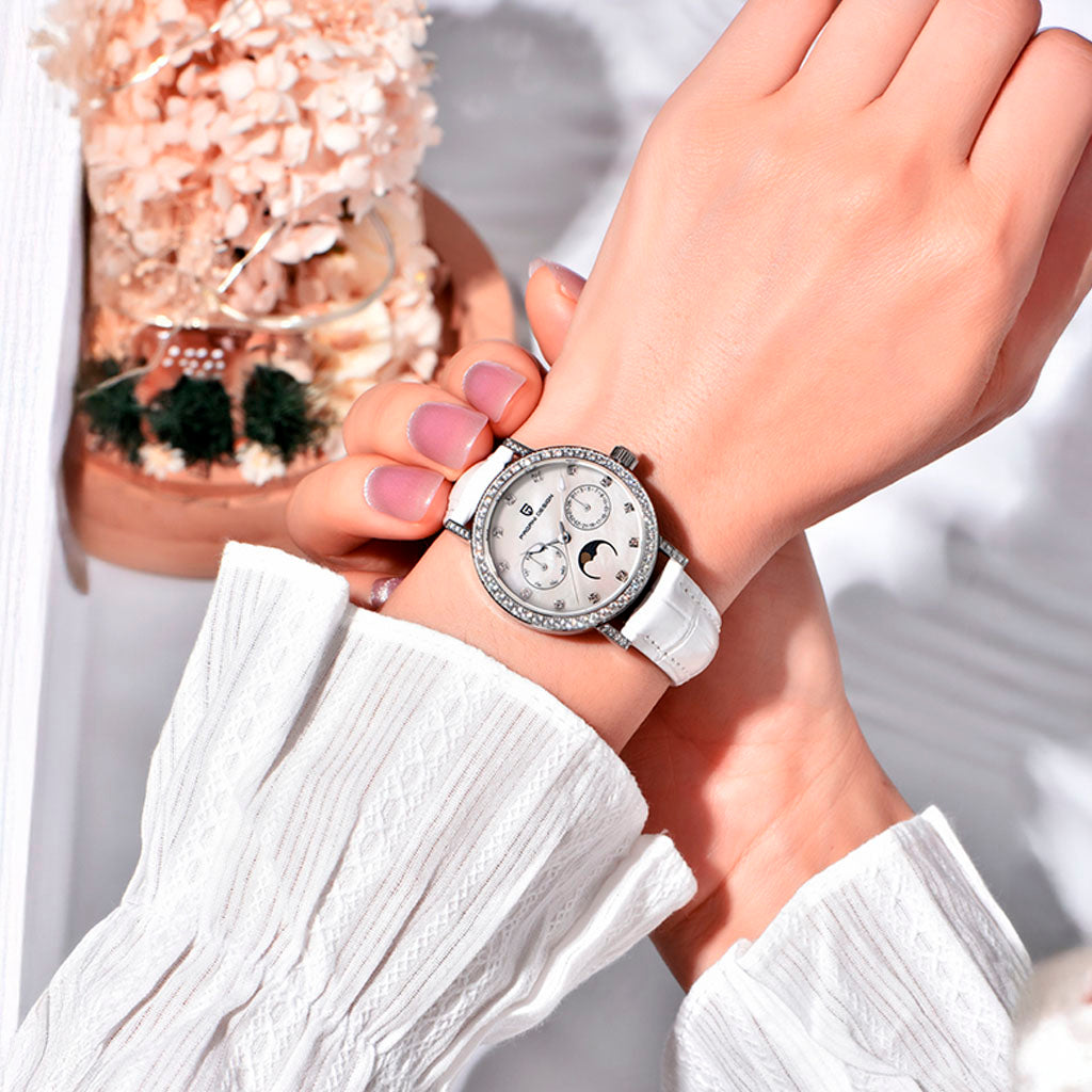 Pagani Design Orchid White Women's Watch