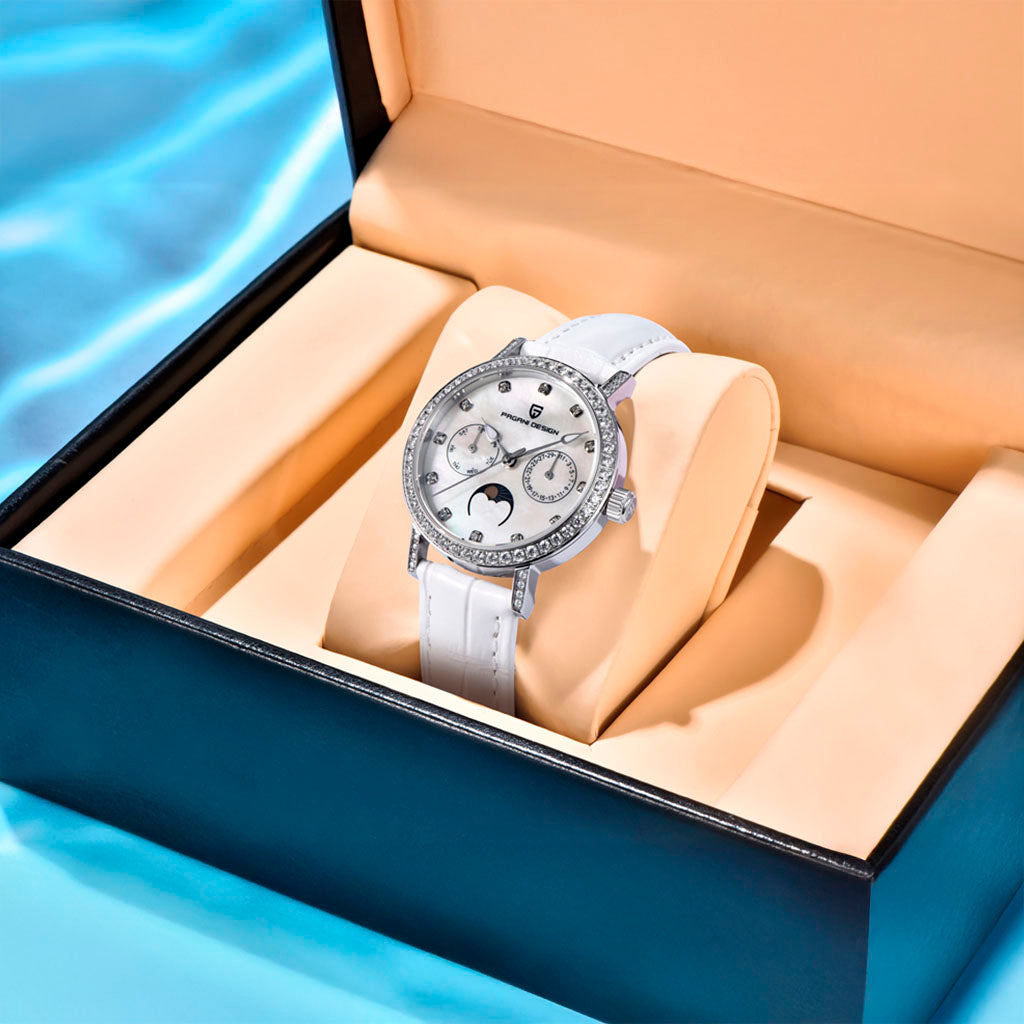 Pagani Design Orchid White Women's Watch
