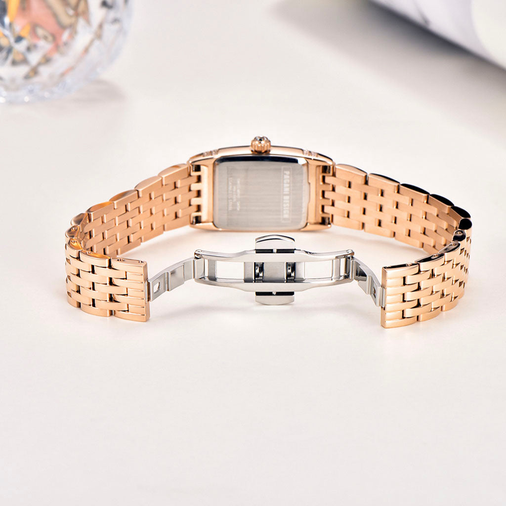 Pagani Design Sunflower Gold White Women's Watch
