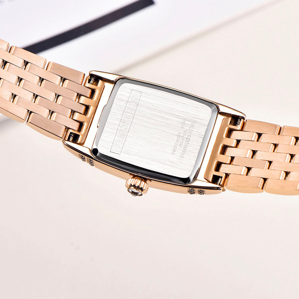 Pagani Design Sunflower Gold White Women's Watch