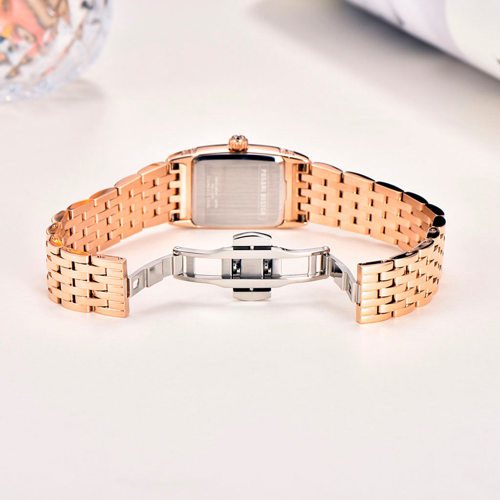 Pagani Design Sunflower Gold Red Women's Watch