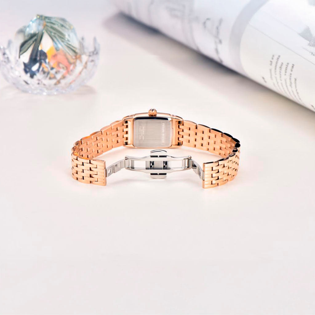 Pagani Design Sunflower Gold White Women's Watch