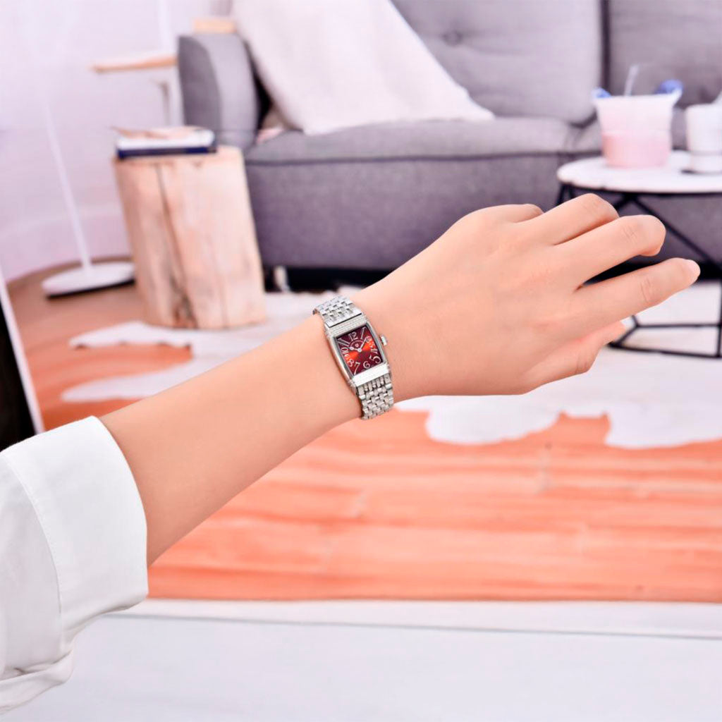Pagani Design Sunflower Silver Red Women's Watch