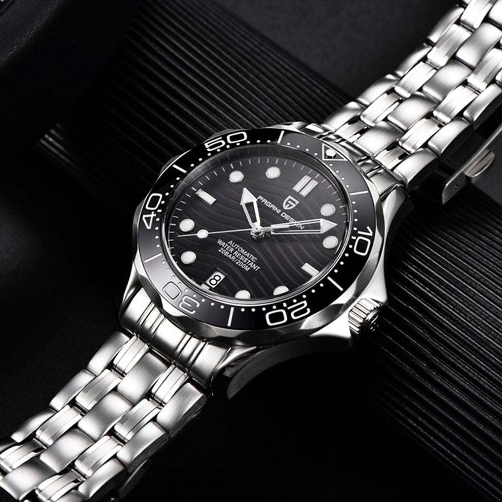 Pagani Design Veracius Black Steel Bracelet