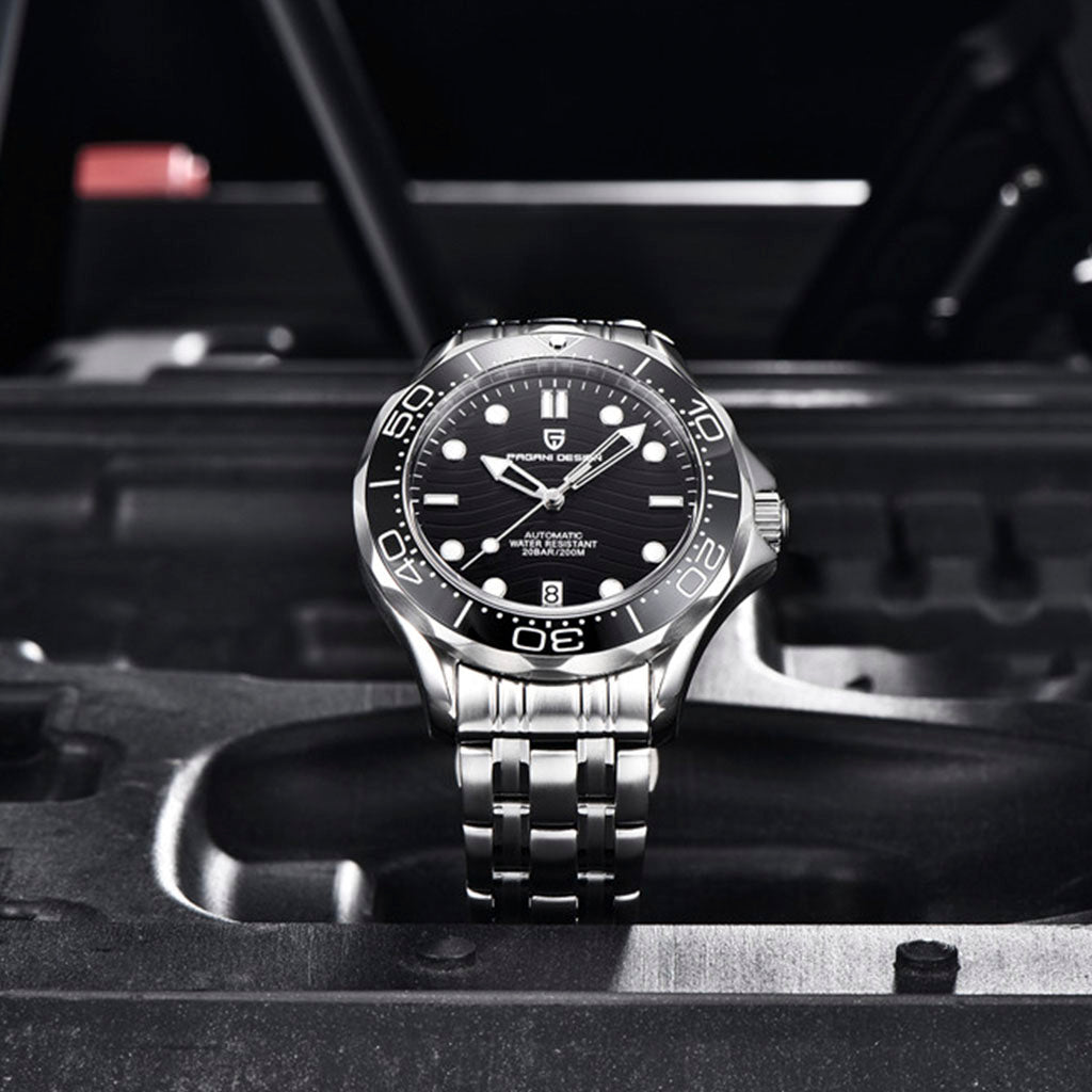 Pagani Design Veracius Black Steel Bracelet
