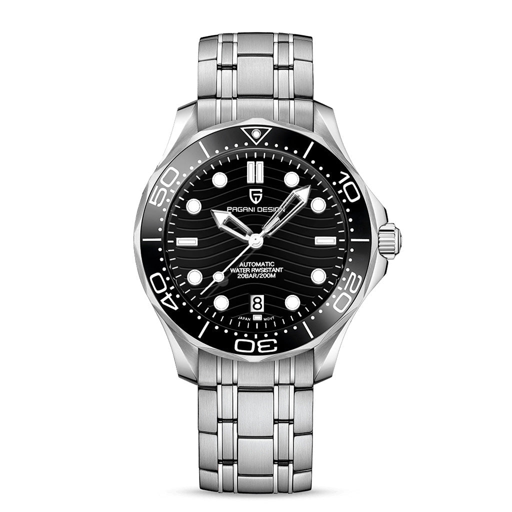 Pagani Design Veracius Black Steel Bracelet