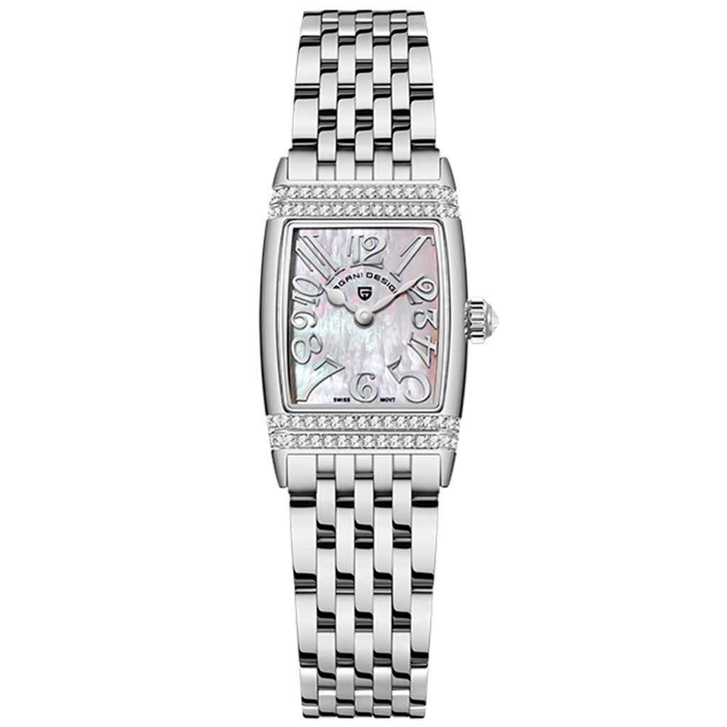 Pagani Design Sunflower Silver White Women's Watch