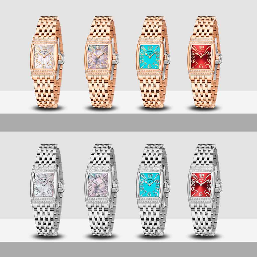 Pagani Design Sunflower Silver White Women's Watch