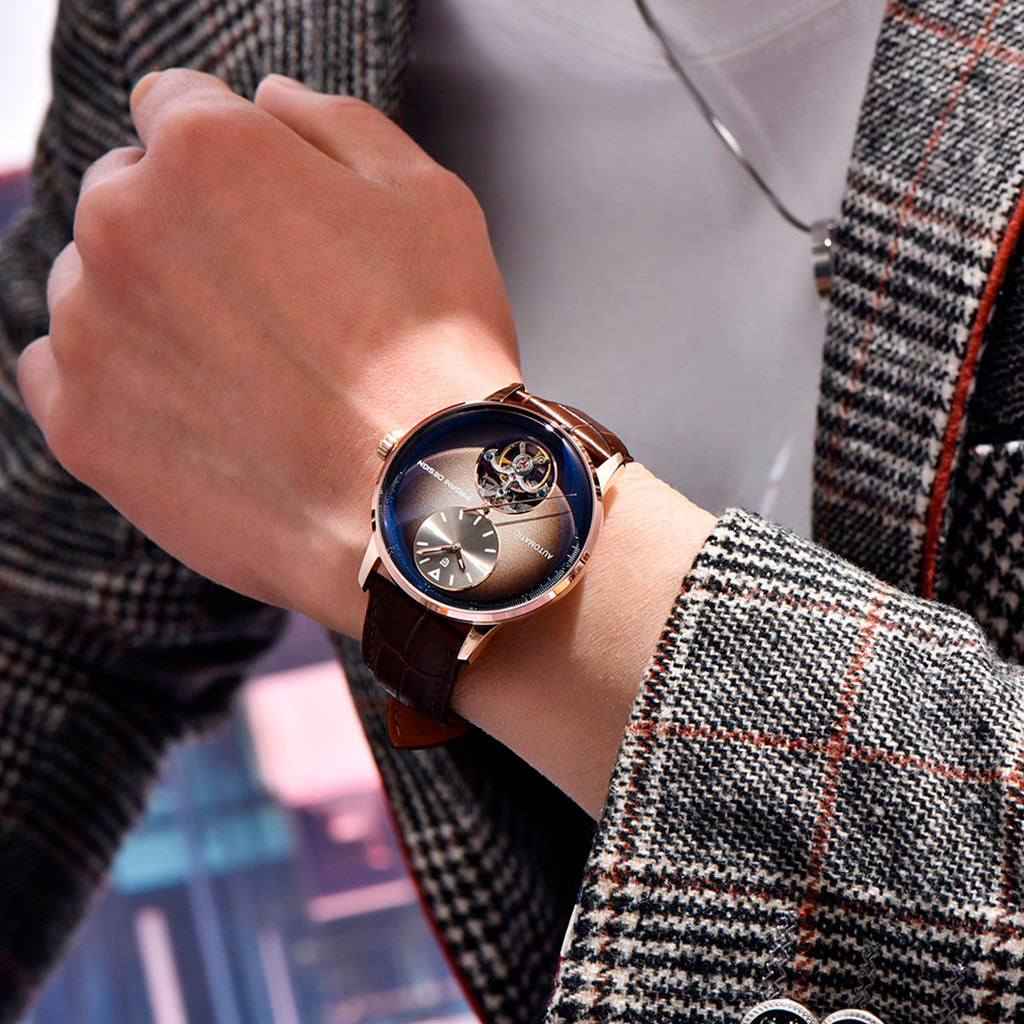 Pagani Design Tourbillon Gold Brown